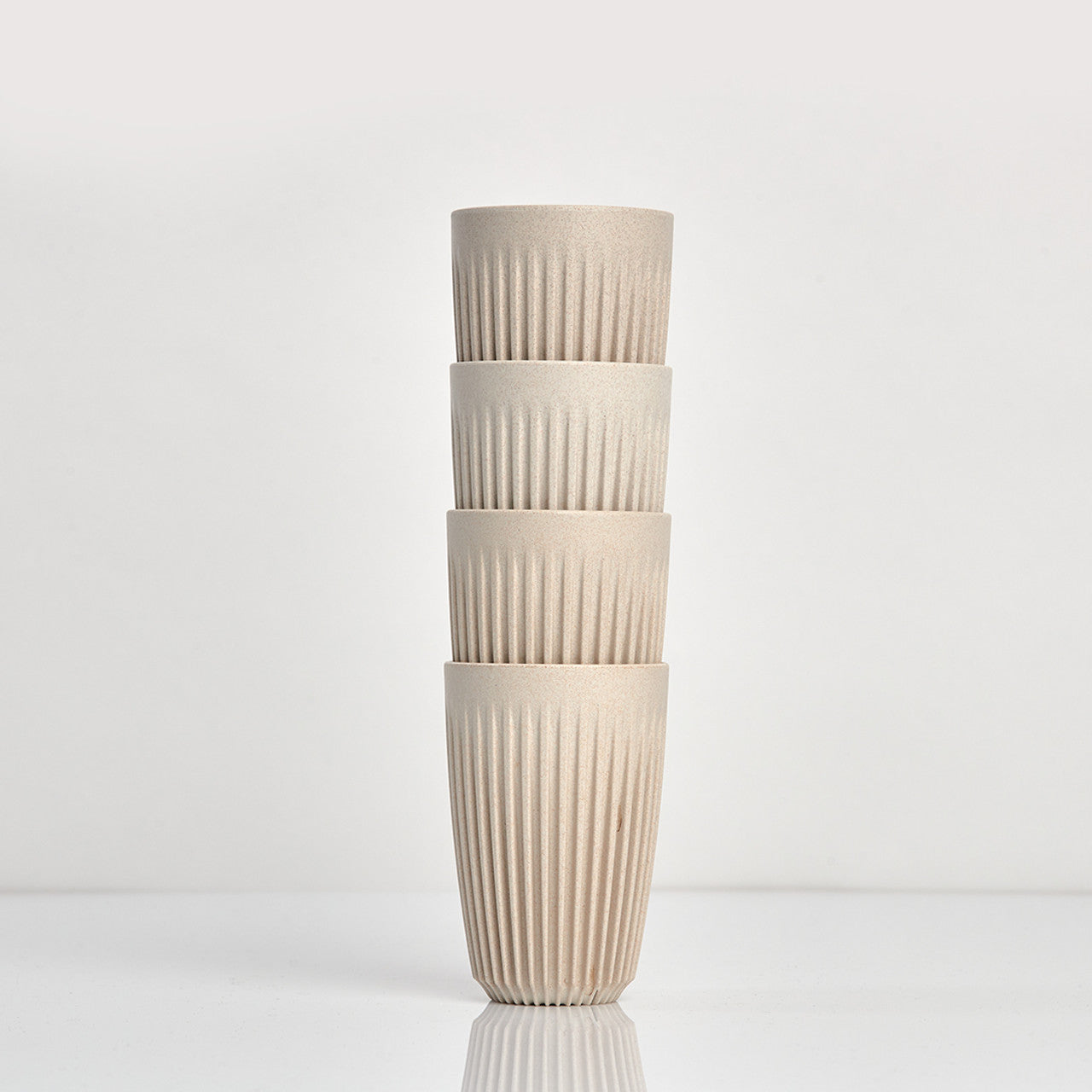 12oz HuskeeCup 4-Pack - Natural