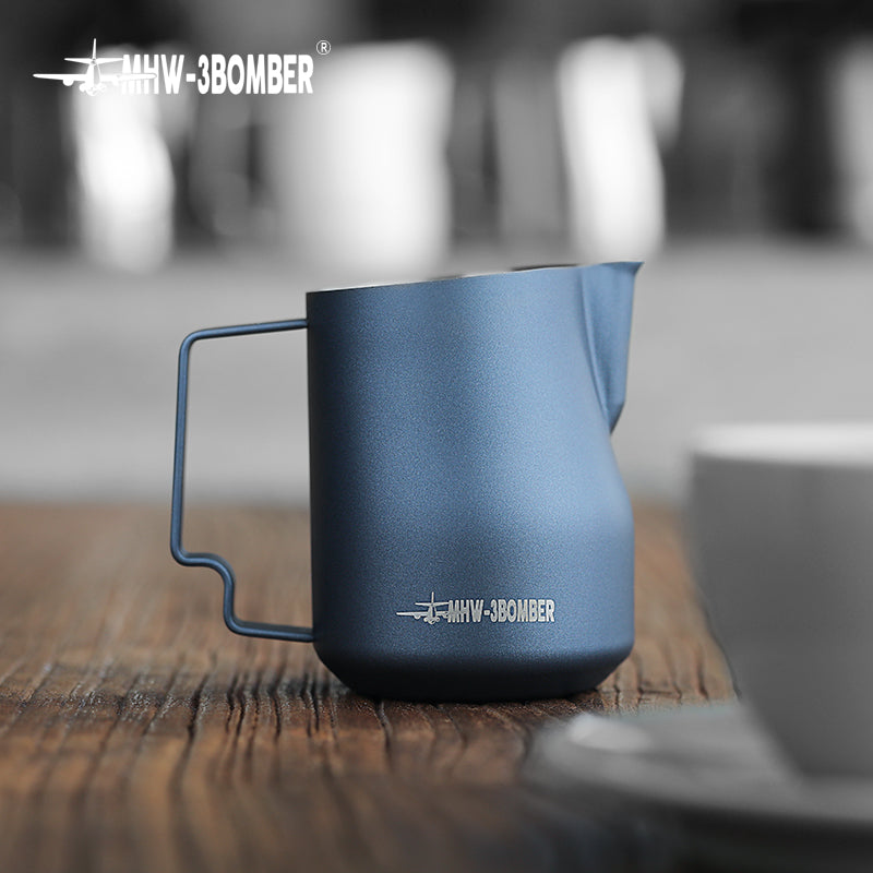 MHW Turbo Milk Pitcher-Matte Black 450ml