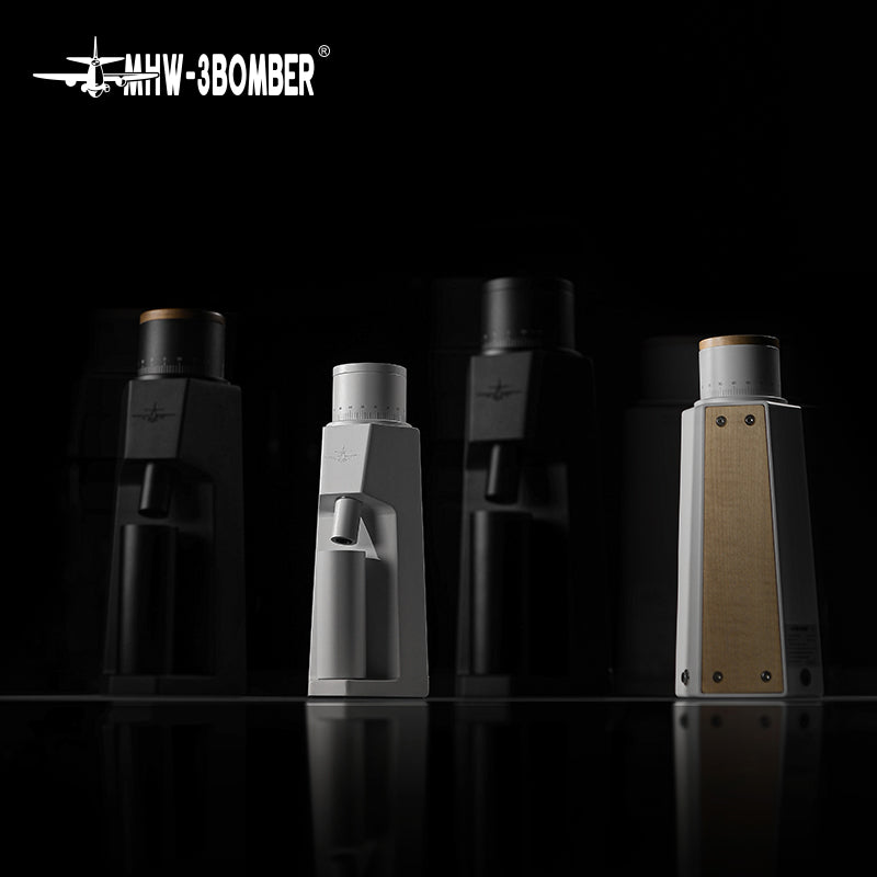 MHW-3BOMBER Sniper Electric Coffee Grinder White