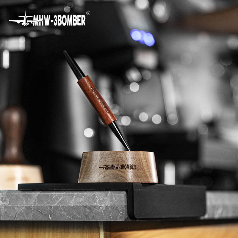 MHW Walnut Tamper Holder