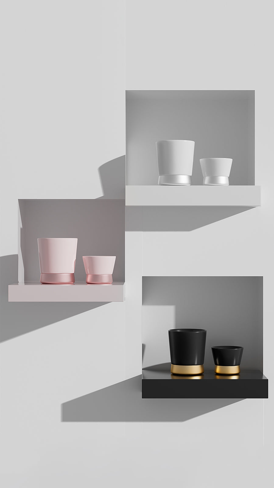 MHW CERA Series Ceramic Cup-240ml Black