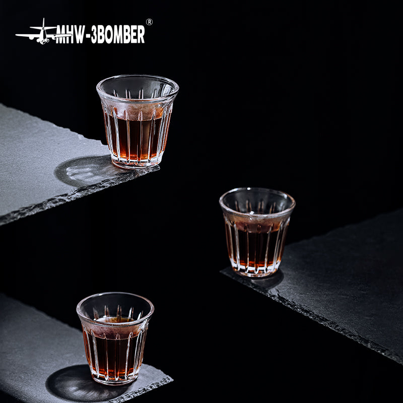 MHW G Wright Glass Cup Transparent