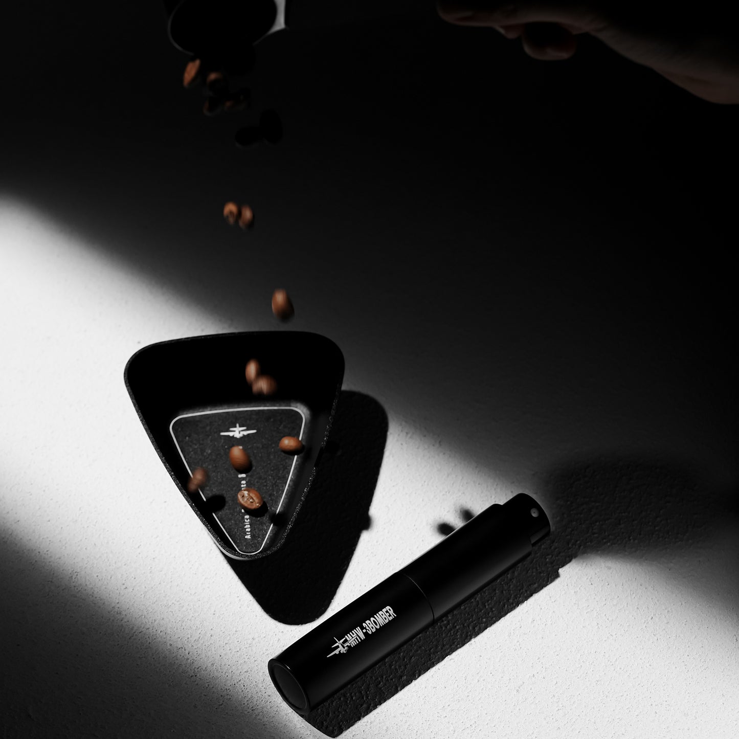 MHW-3BOMBER Coffee Bean Dosing Cup - Black