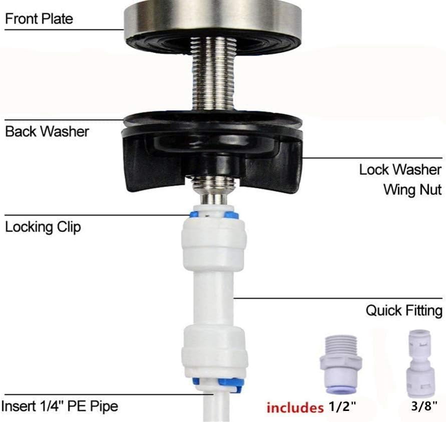 Water Filter Faucet - Black