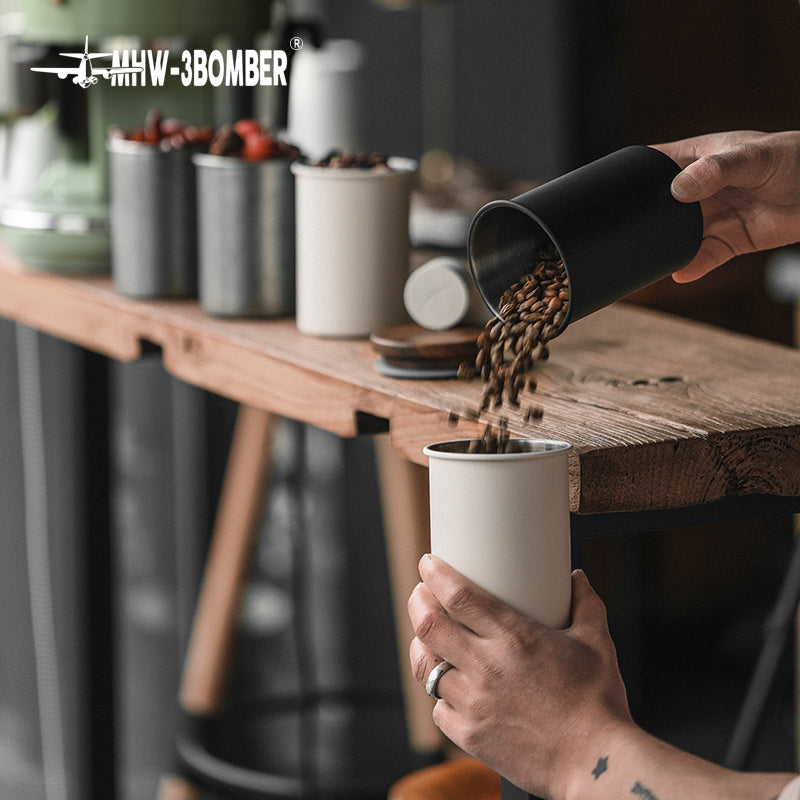 MHW Stainless Steel Sealed Canister - Black