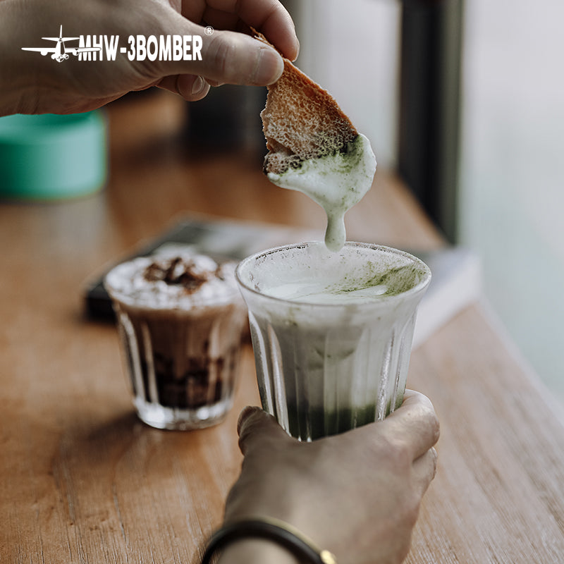 MHW G Wright Glass Cup Transparent