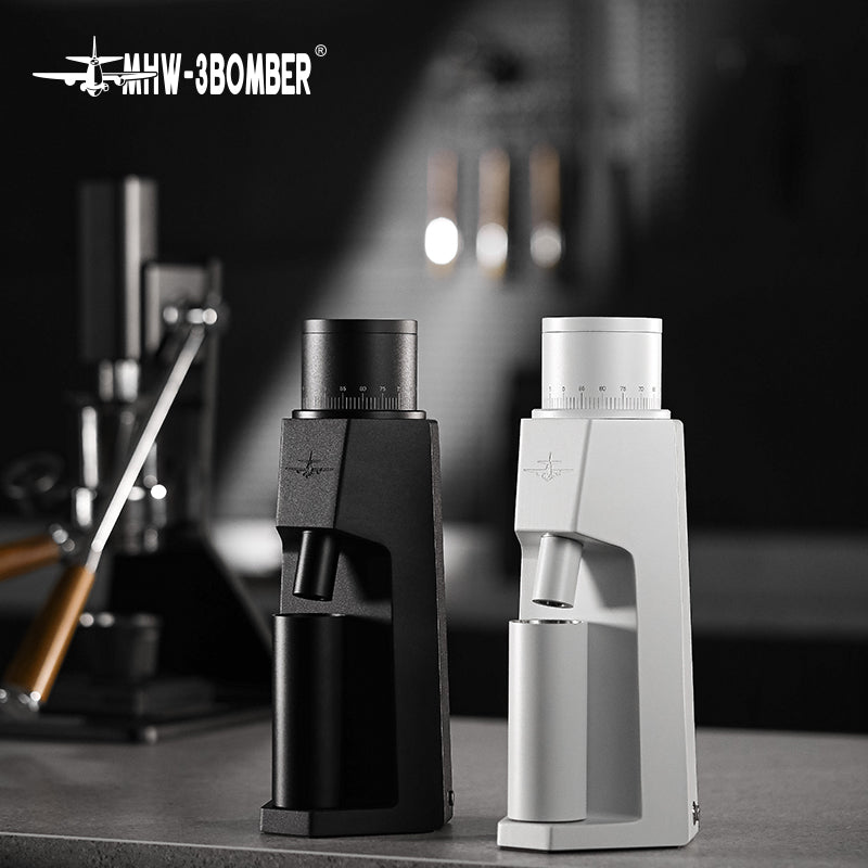 MHW-3BOMBER Sniper Electric Coffee Grinder White