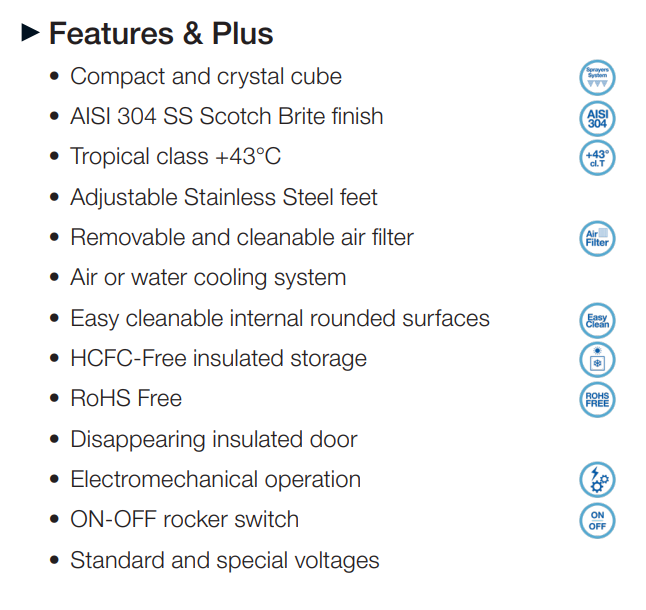 Brema Ice Maker 47Kg