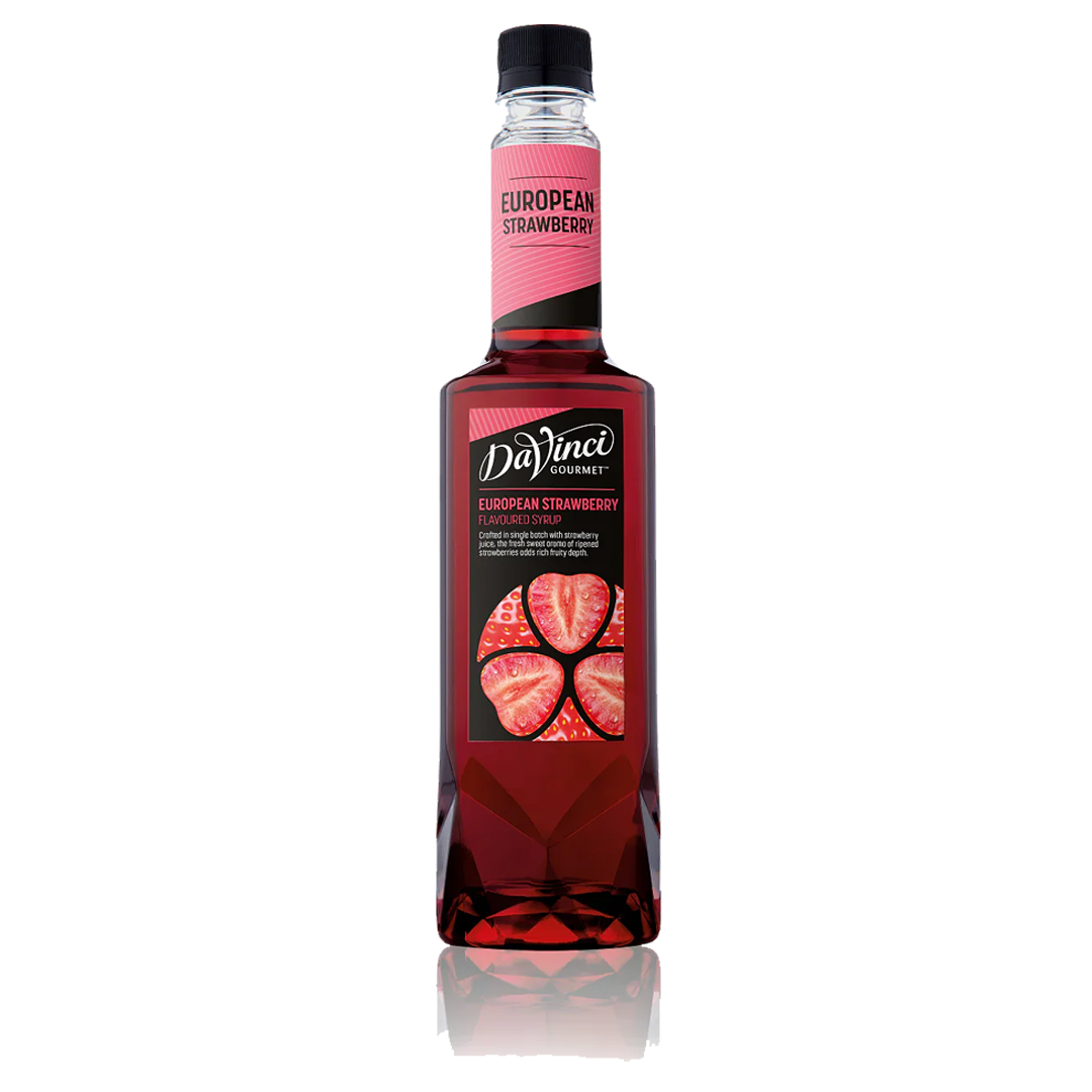DaVinci European Strawberry Syrup 750ml
