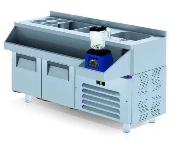 Iceinox Mocktails Bar 2 Doors Refrigerator