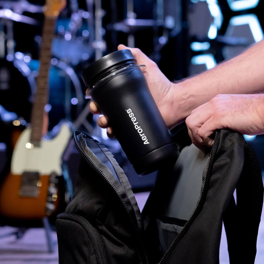 AeroPress Go Plus – Portable Travel Coffee Maker Kit