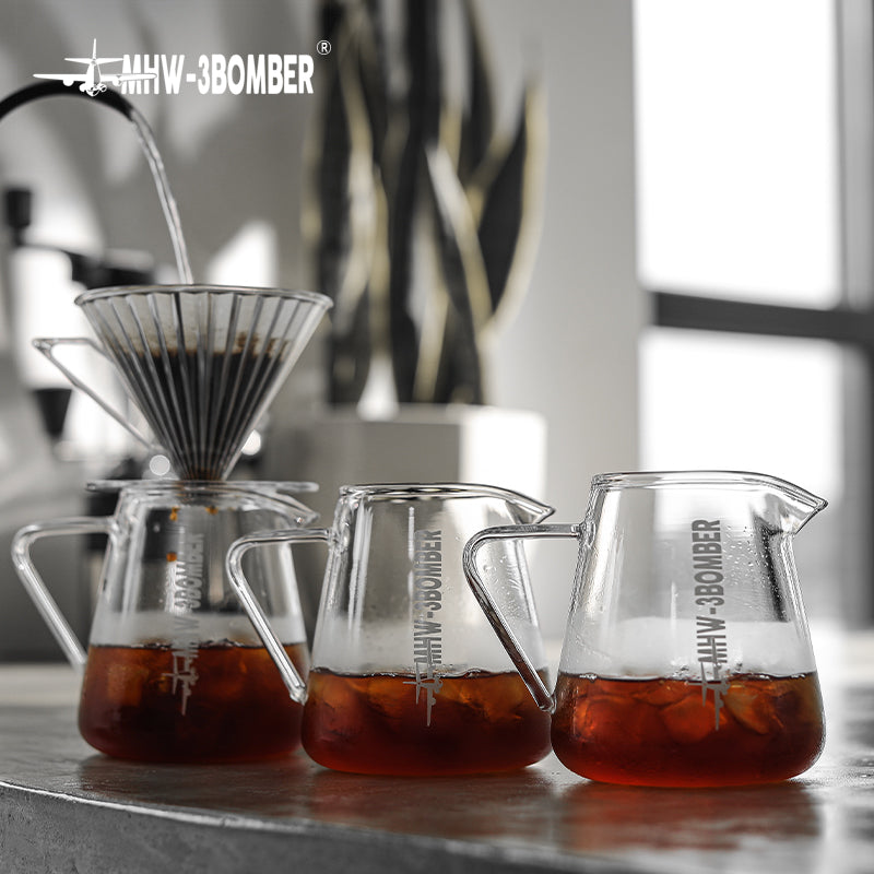MHW Elf Coffee Server Glass 500ml - Grey