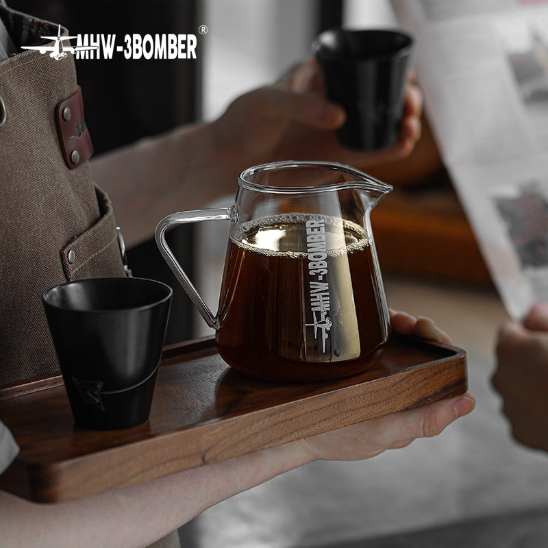MHW Elf Coffee Server Glass 500ml - Grey