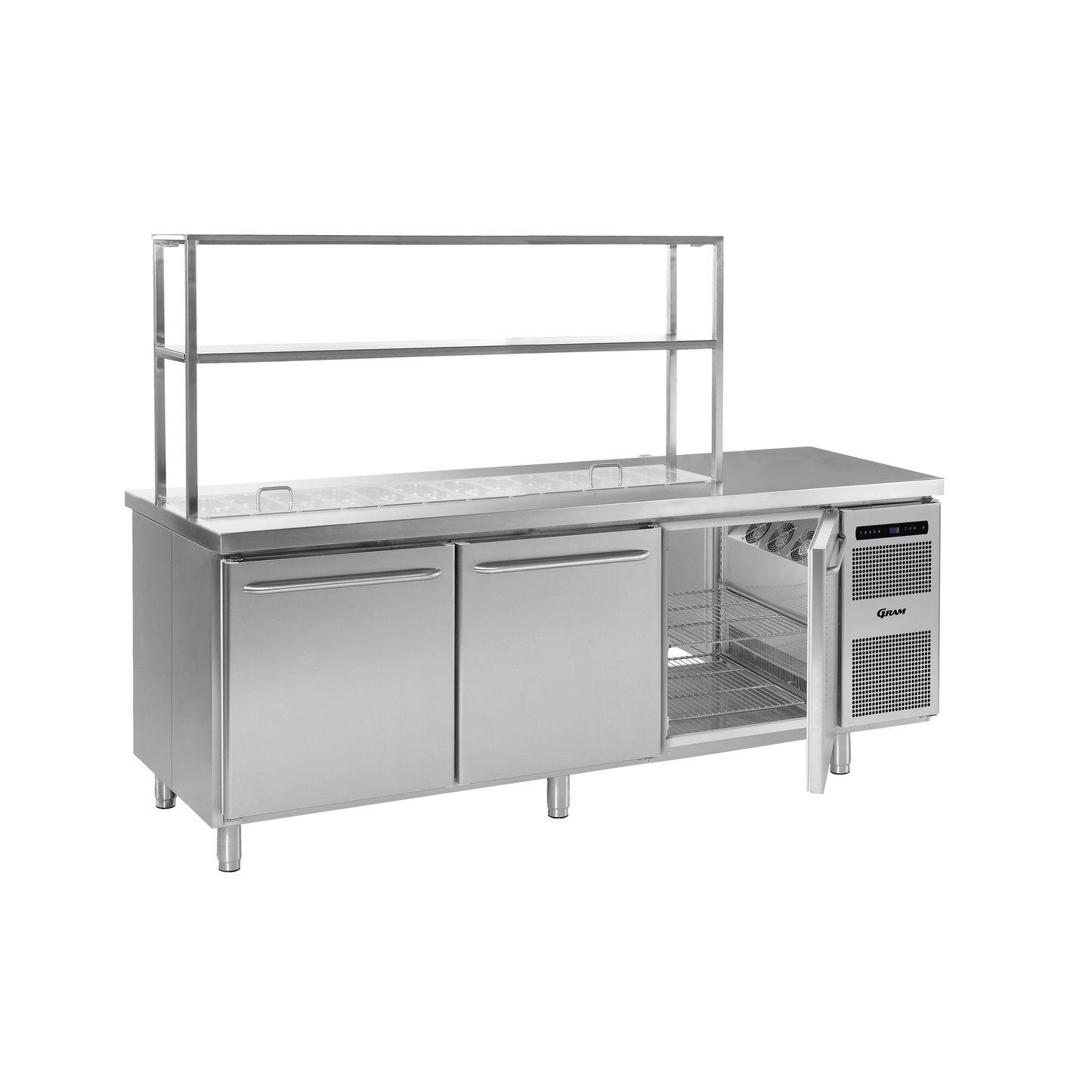 Countetop Prep Fridge - 3 Doors