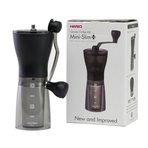 Hario Mini Slim Plus Coffee Grinder – Raw Plus Coffee