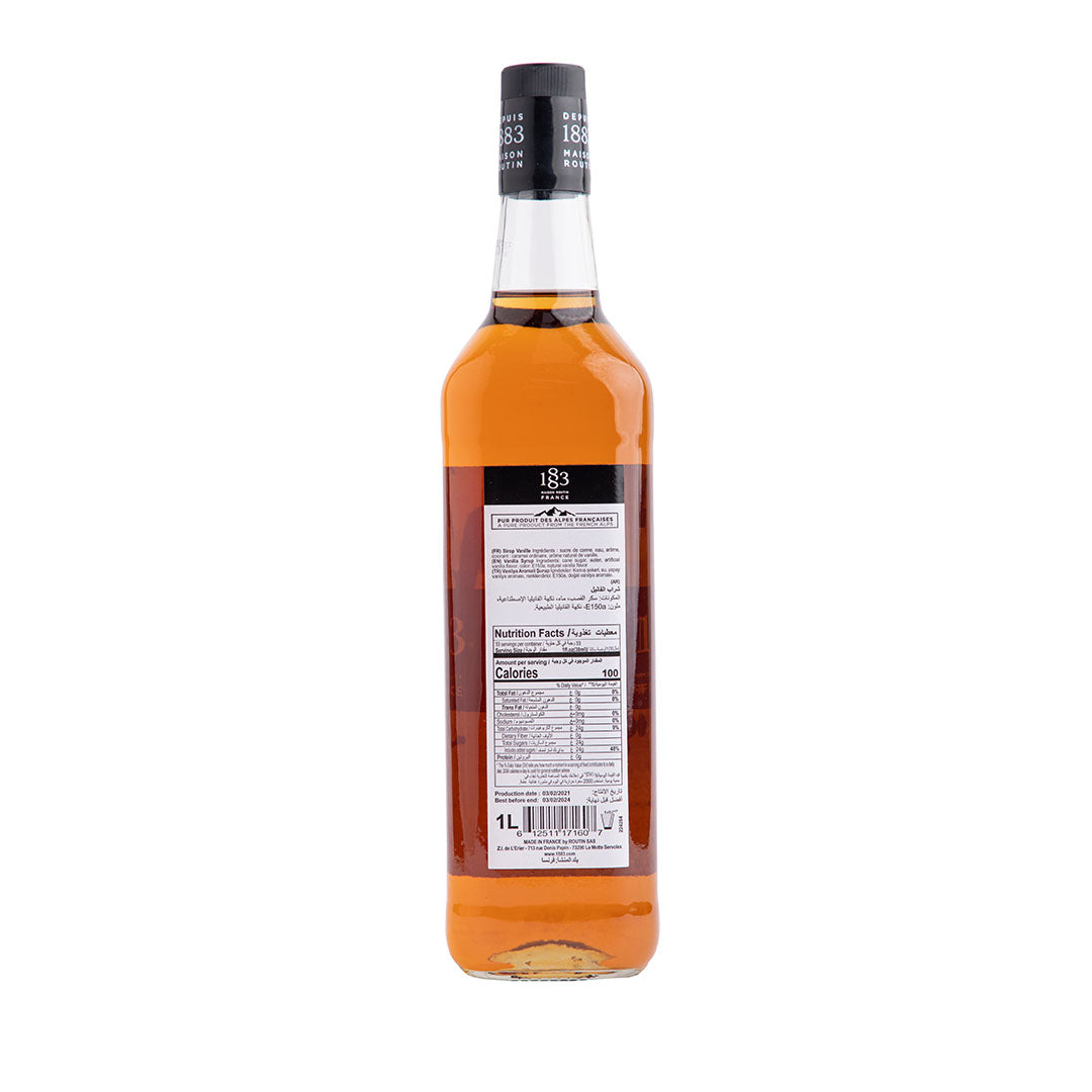 1883 Vanilla Syrup 1L