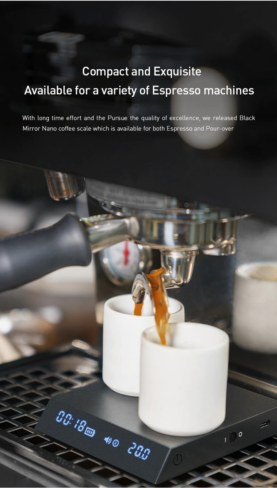 Timemore Black Mirror Nano Coffee Scale