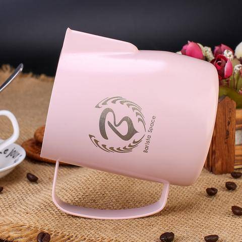 BaristaSpace Milk Pitcher Pink 350ml