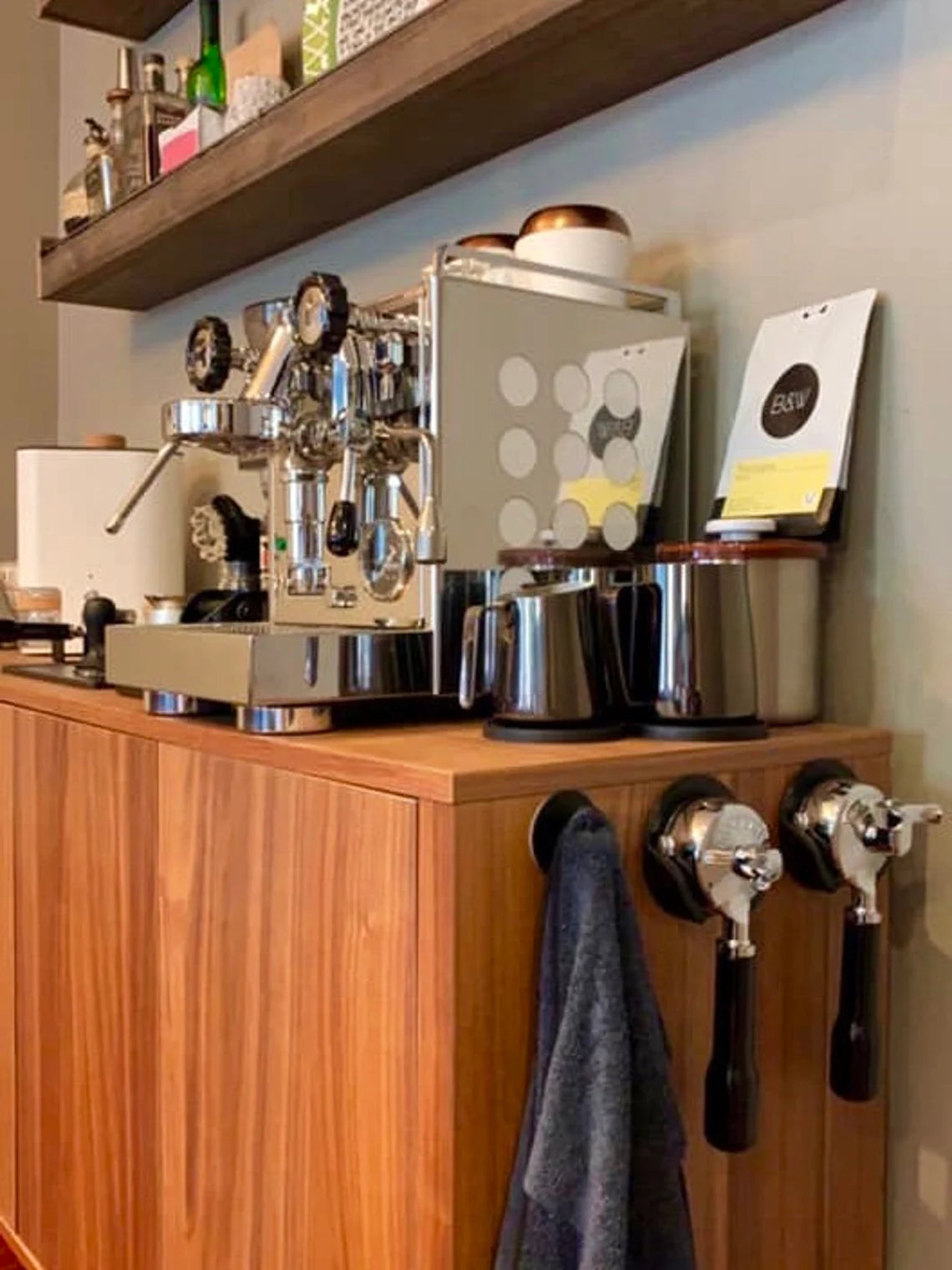 Portafilter Wall Rack 51 & 58 mm