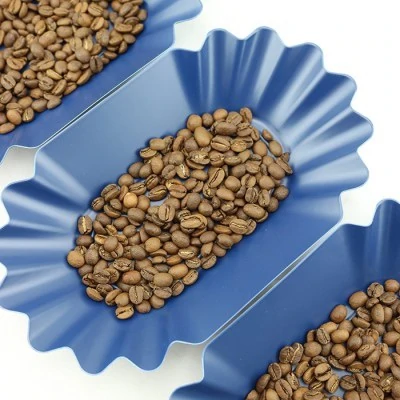 Rhino Blue Oval Cupping Tray