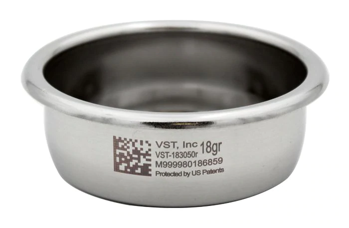 VST Precision 18g Ridgeless Filter Basket 58 mm