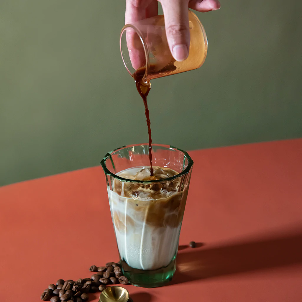 Urban Glass 360ml Twisted Latte