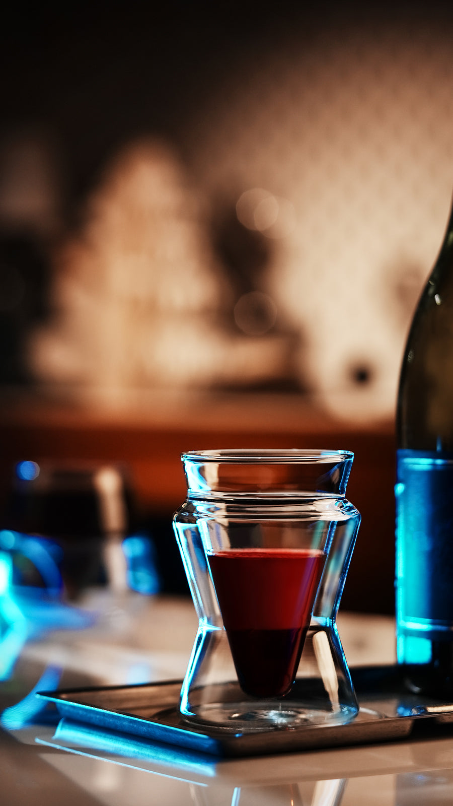 MHW-3BOMBER DW Glass-H-Shaped 130ml