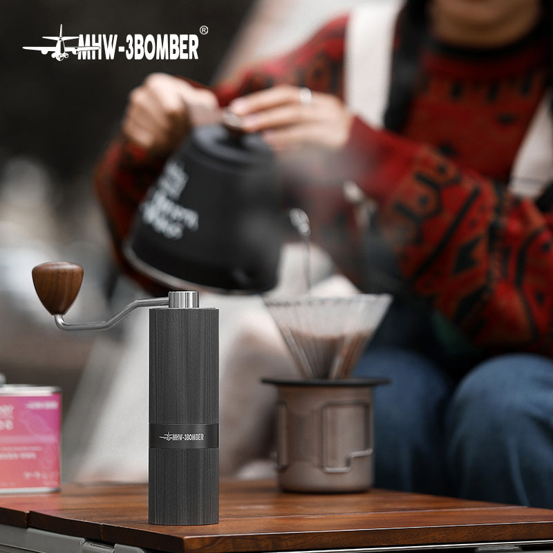 MHW Racing M1 Manual Coffee Grinder - Black