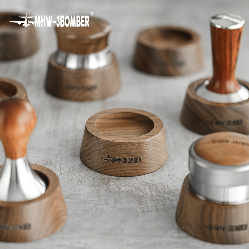 MHW Walnut Tamper Holder