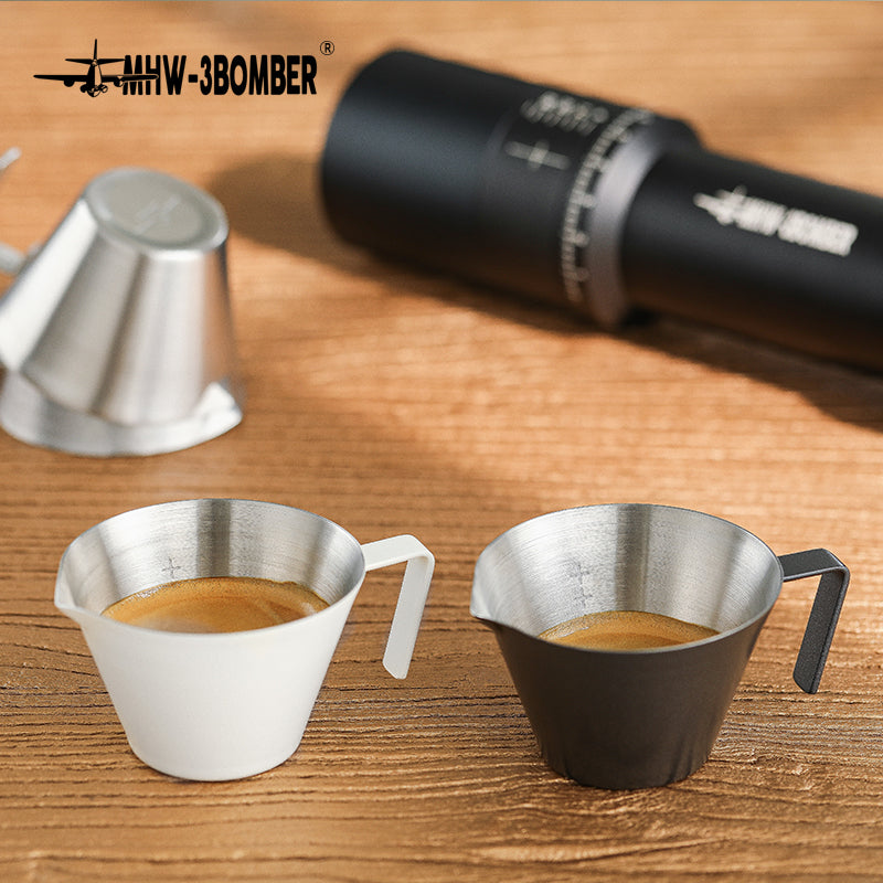 MHW Stainless Steel Measuring Cup 100ml - Off White