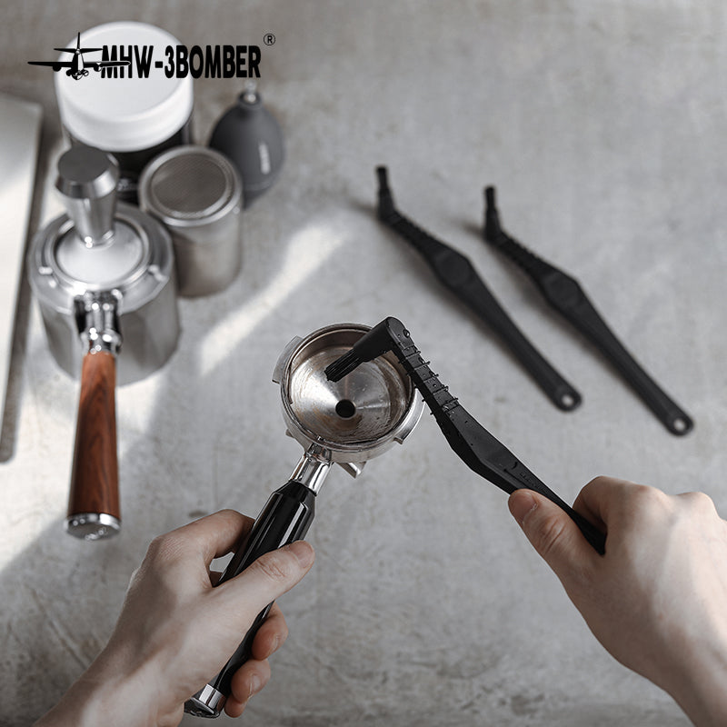 MHW Elbow Espresso Cleaning Brush