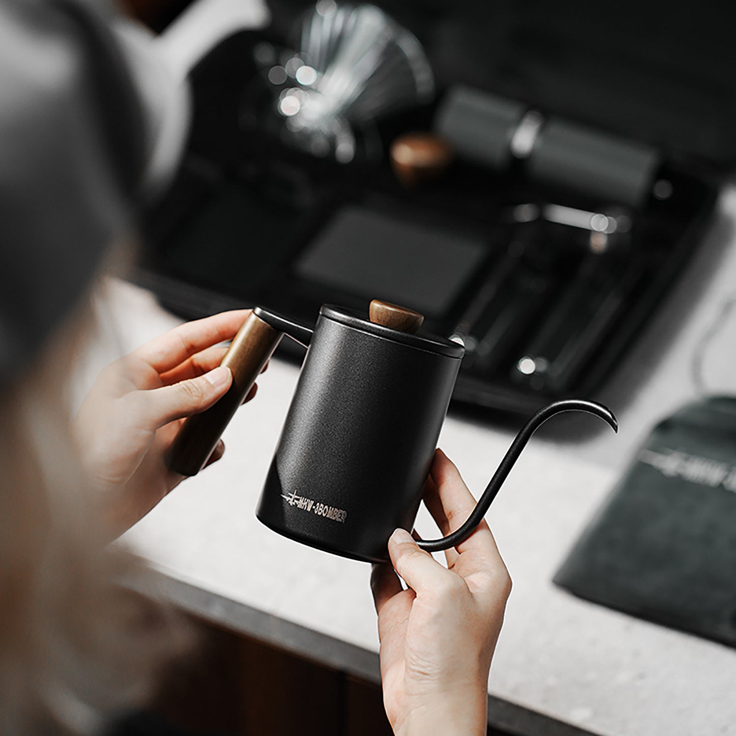 MHW-3BOMBER Portable Pour-Over Set - DZ8002