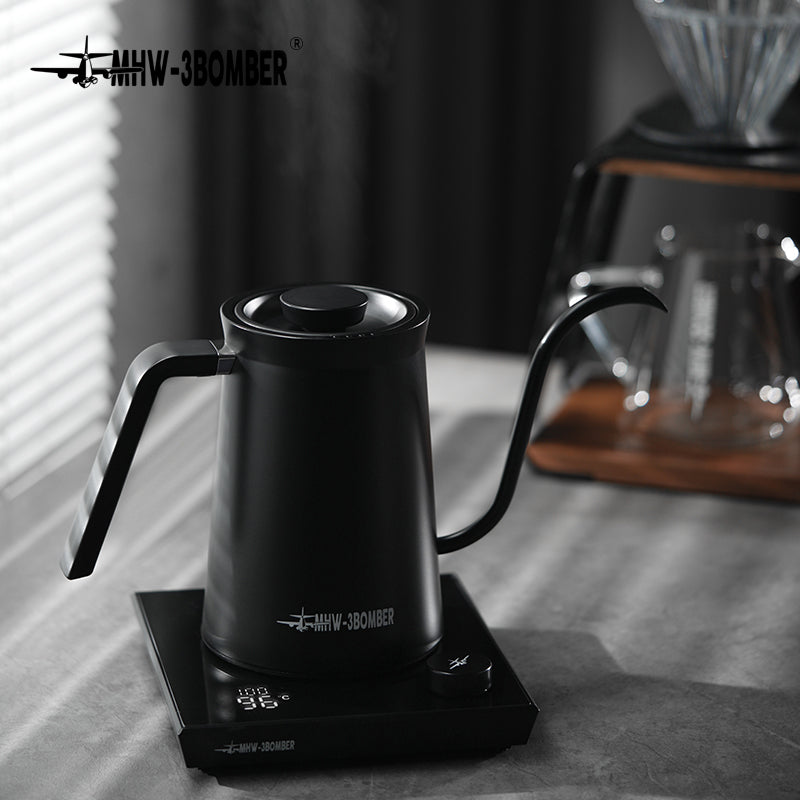 MHW Assassin Electric Coffee Kettle - White
