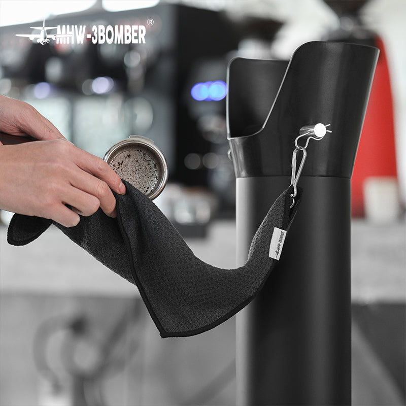 MHW-3BOMBER Coffee Knock Box 6.8L Black