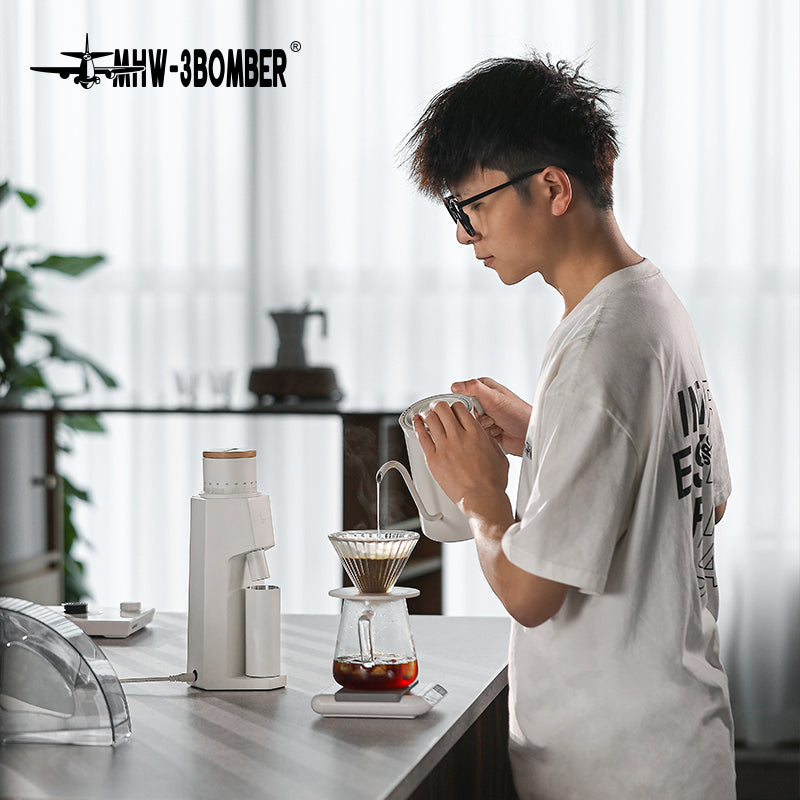 MHW-3BOMBER Sniper Electric Coffee Grinder Black