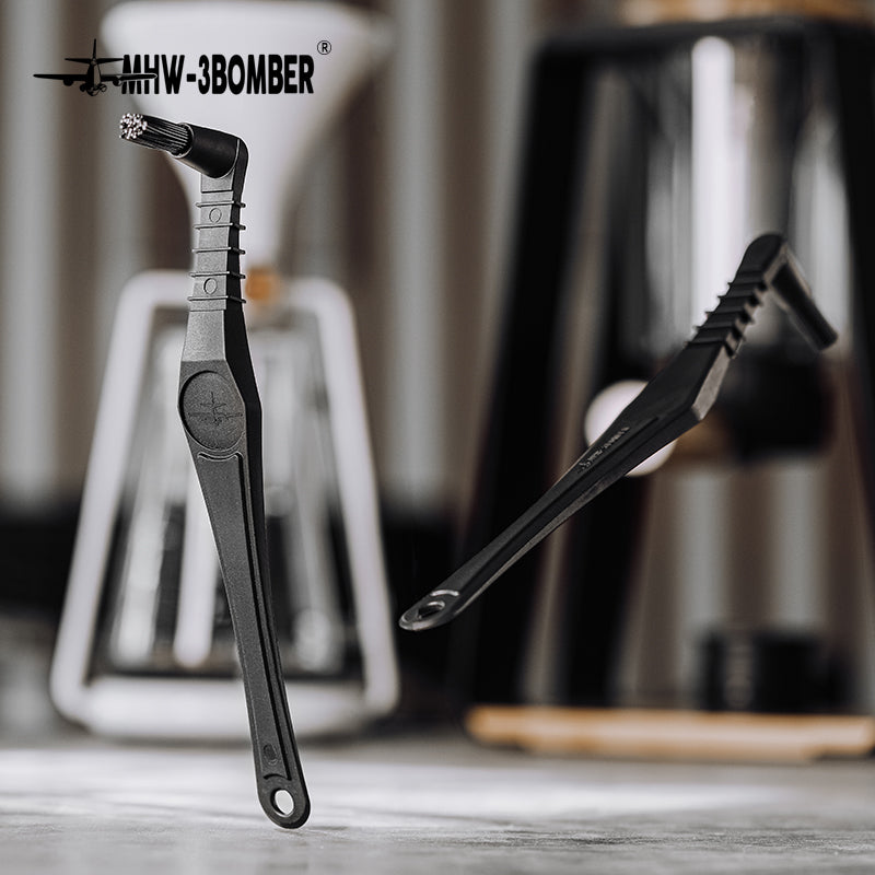 MHW Elbow Espresso Cleaning Brush