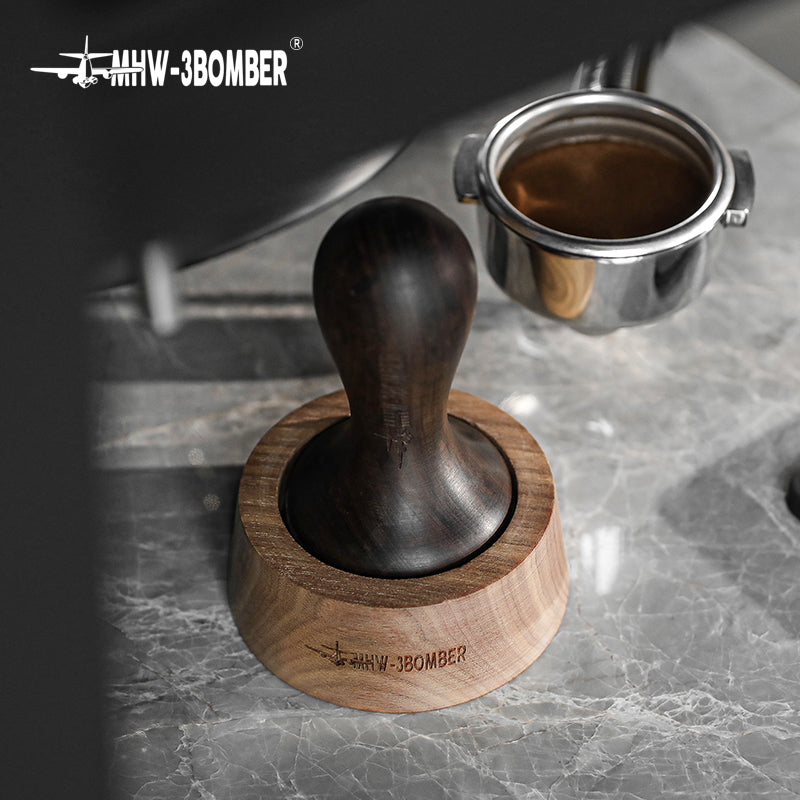 MHW Walnut Tamper Holder