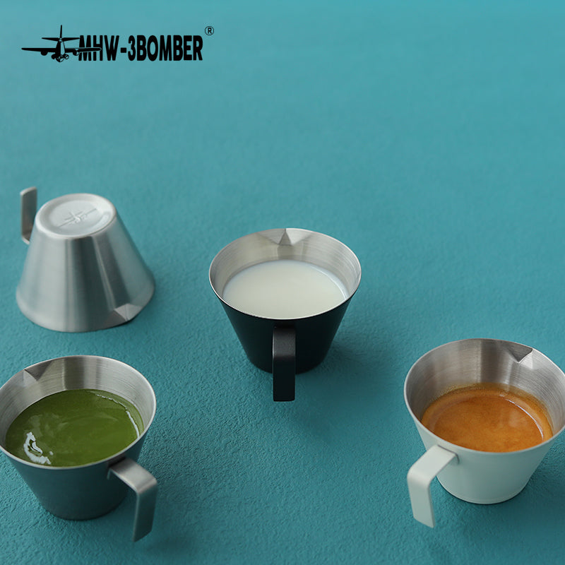 MHW Stainless Steel Measuring Cup 100ml - Off White