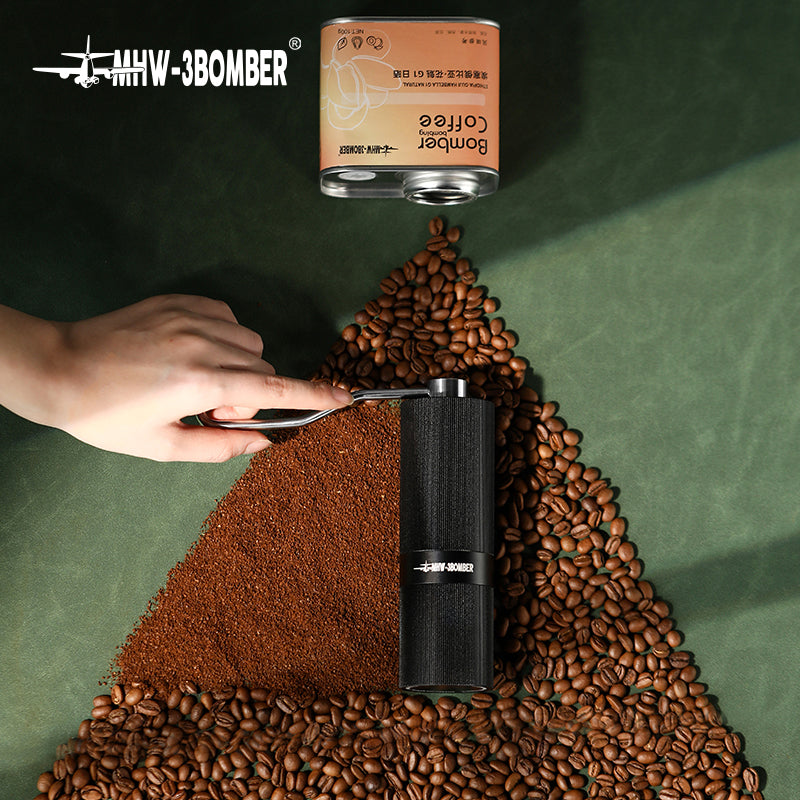 MHW Racing M1 Manual Coffee Grinder - Black