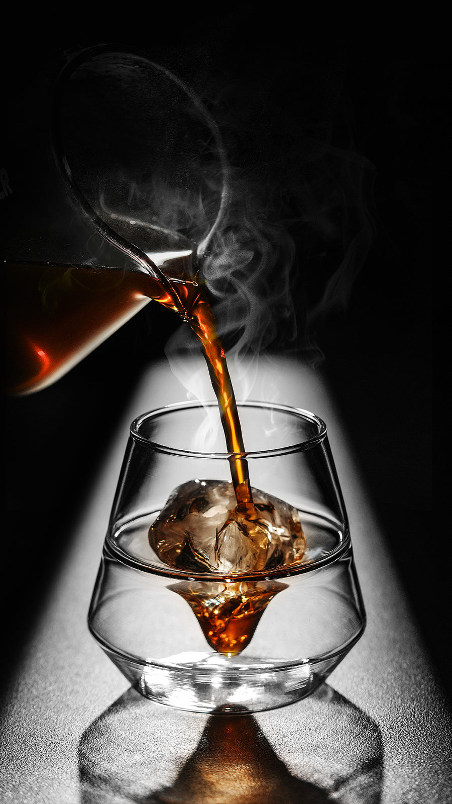 MHW-3BOMBER DW Glass-H-Shaped 130ml
