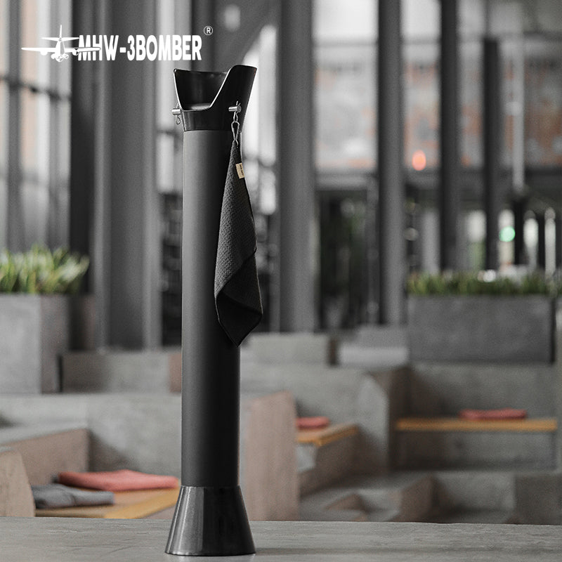 MHW-3BOMBER Coffee Knock Box 6.8L Black