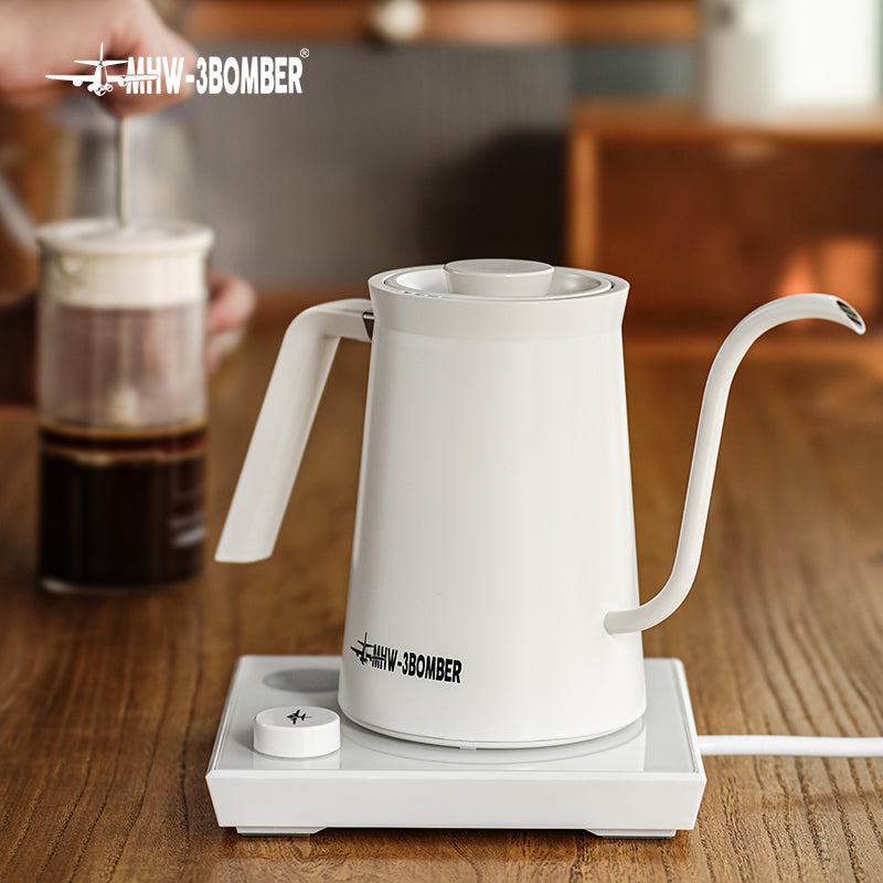 MHW Assassin Electric Coffee Kettle - White