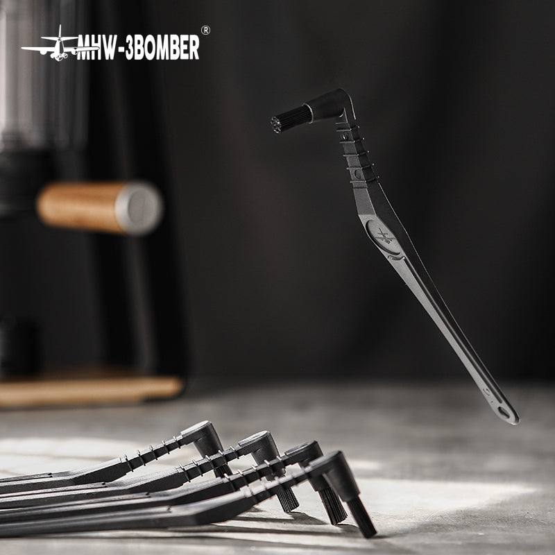 MHW Elbow Espresso Cleaning Brush