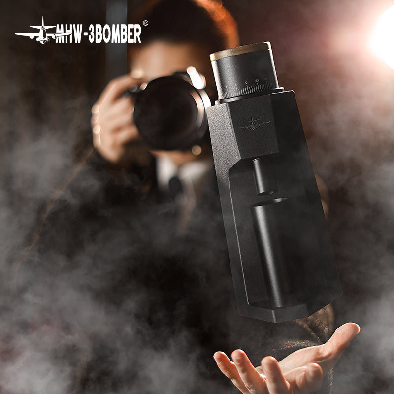 MHW-3BOMBER Sniper Electric Coffee Grinder Black