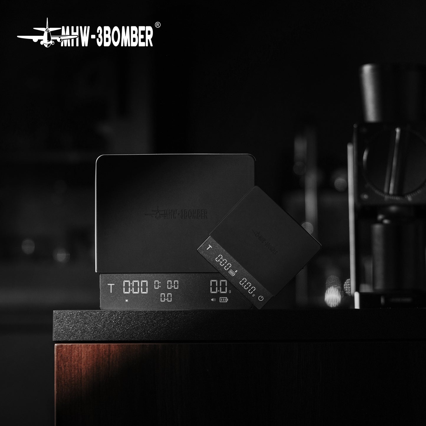 MHW-3BOMBER Cube Coffee Scale 3.0 Pro Max - Black