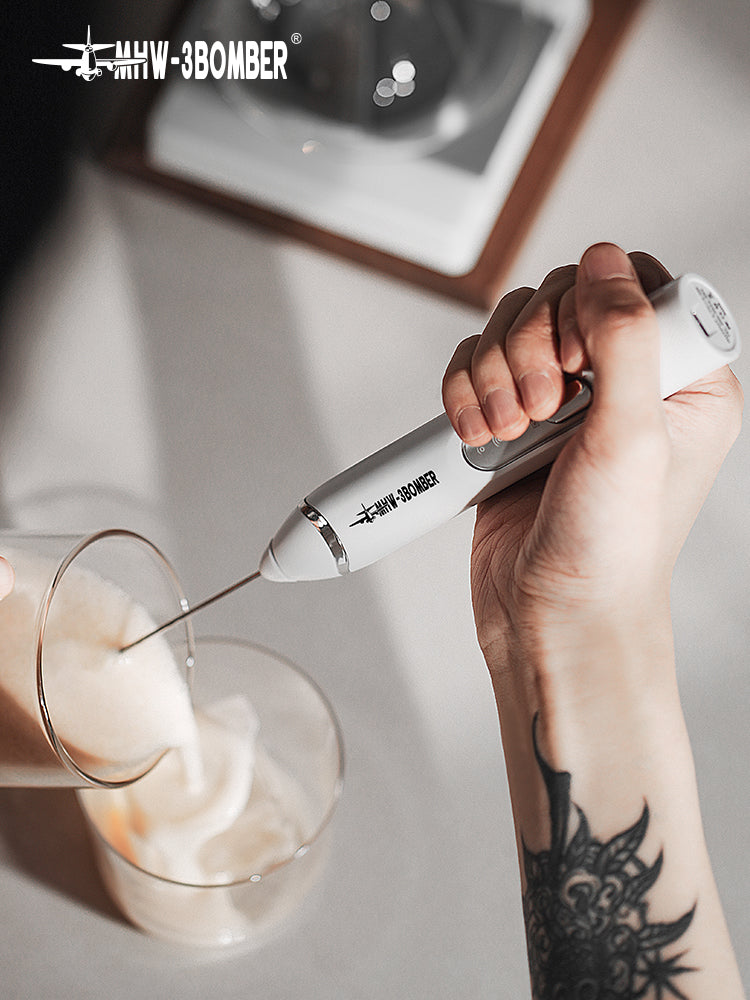 MHW-3BOMBER Electric Milk Frother - Black