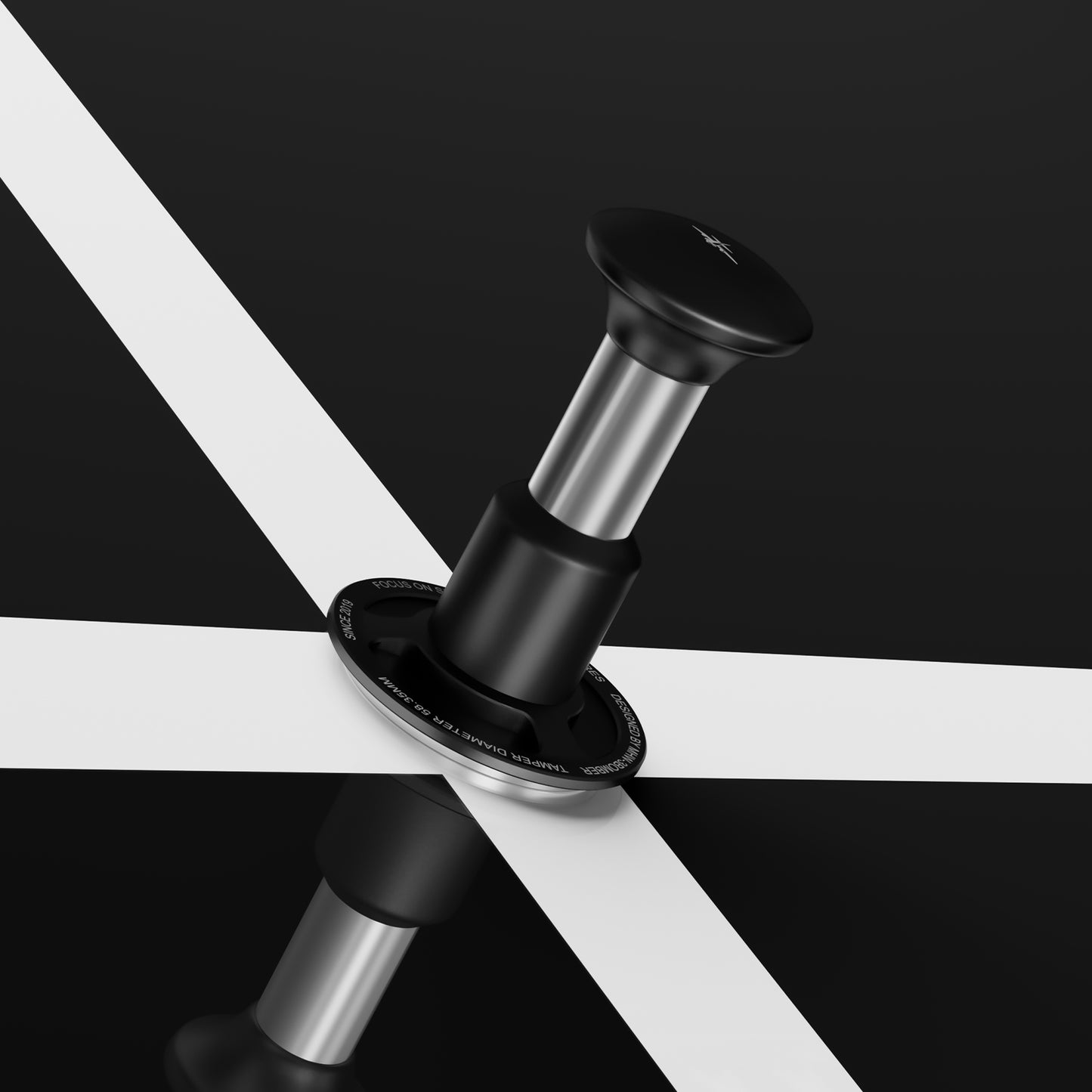 MHW-3BOMBER Knight Impact Tamper 58.35 mm - Black