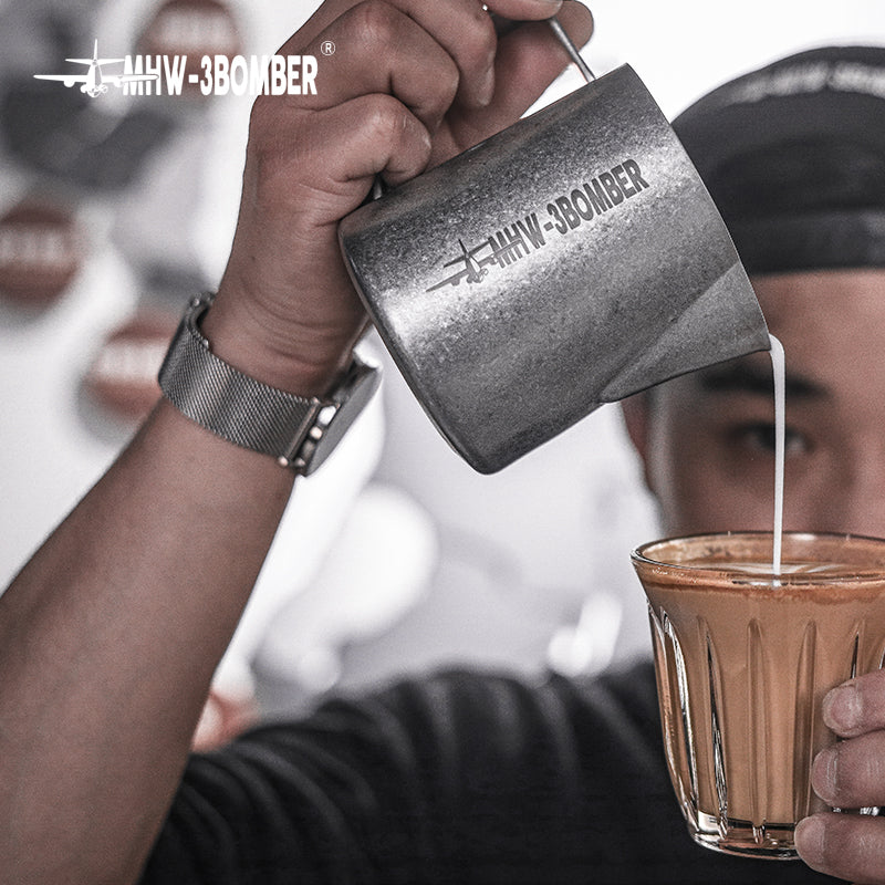 MHW Flagship 5.0-Glossy Milk Pitcher - Green