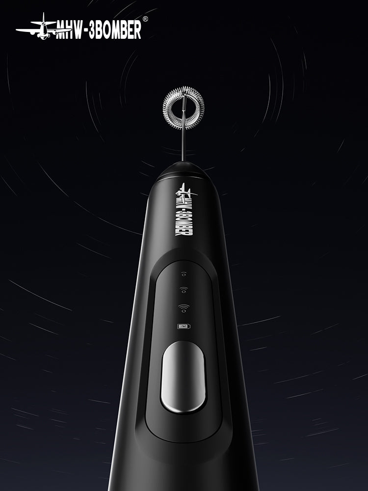 MHW-3BOMBER Electric Milk Frother - Black