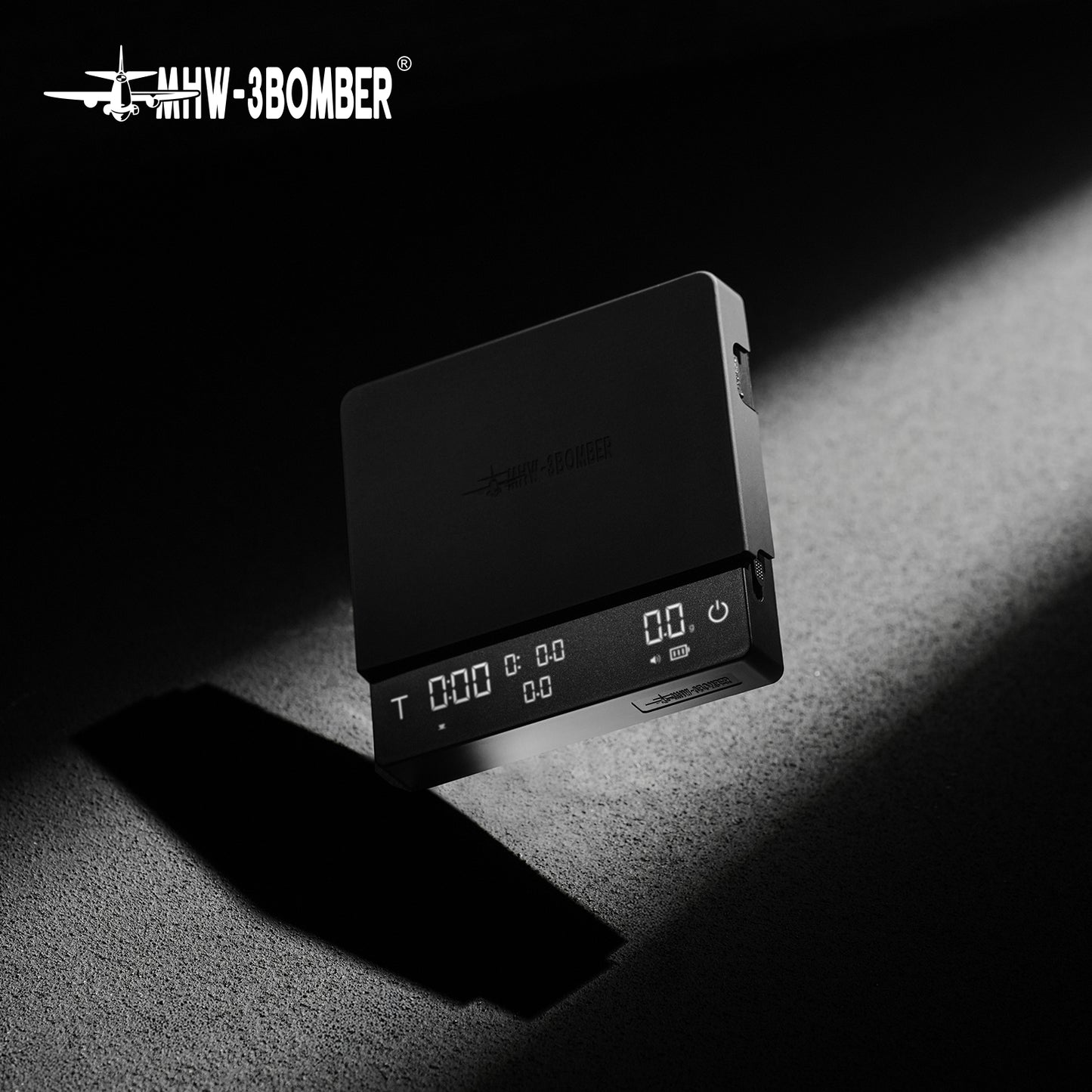 MHW-3BOMBER Cube Coffee Scale 3.0 Pro Max - Black